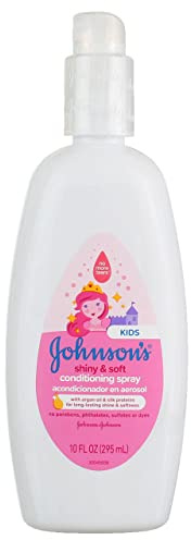 Johnson's Shiny & Soft Conditioning Spray, 10 Fl. Oz (295Ml) (Pack of 2)