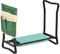 Outsunny Kniebank, Klappbarer Gartenhocker, 2-in-1, Kniehilfe, mit Werkzeugtasche, Eva-Schaumstoff, 58 x 28 x 49 cm