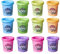 Play-Doh Slime Super Stretch, Multipack de 12 Pots de pâte atoxique pour Enfants, Couleurs Assorties, dès 3 Ans