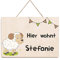 Holzura Namensschild Kinderzimmer Personalisierte Geschenke Baby Zimmer, Namensschilder für das Kinderzimmer Deko, Türschild personalisiert mit Namen, Türschild Kinderzimmer