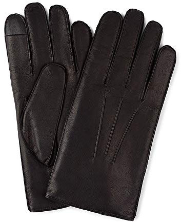Hackett London Mens Portland Touch Gloves, 999BLACK, M