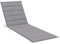 vidaXL Sonnenliege Auflage, Liegenauflage Outdoor, Polster Auflage für Gartenliege Liegestuhl, Polsterauflage, Grau 200x70x3cm Oxford-Gewebe