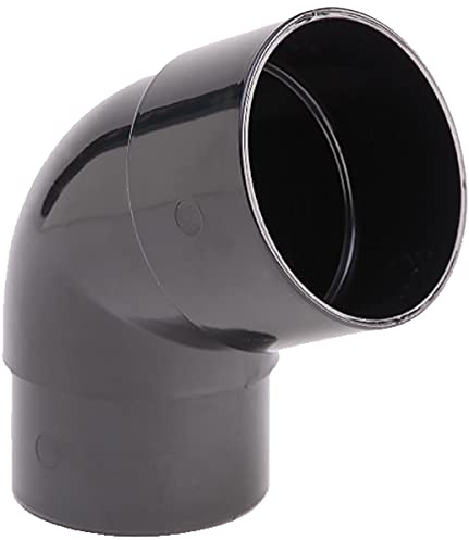 Hunter R40br Fallrohr, 50 mm, abgewinkelt, 112,5 Grad, 76 mm, Miniline-Dachrinne, für Schuppen, Wintergarten, Veranda, Garage, Nebengebäude, keine Standard-Hausgröße – kleiner.