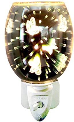 Sense Aroma Butterflies 3D Plug in Wax Melt Warmer, Multicolor, Reed Diffuser Refill