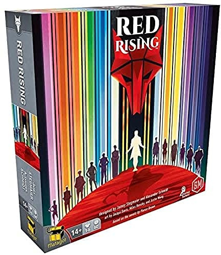 Matagot Red Rising Gesellschaftsspiel MATRED001923, Mehrfarbig
