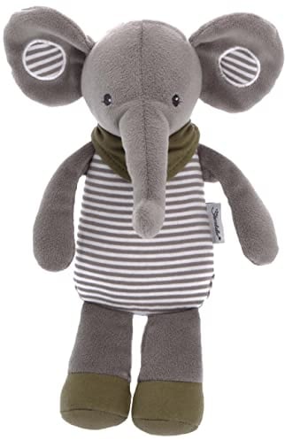 Sterntaler Baby Unisex Kuscheltier Baby Spieltier mittel Elefant Eddy - Baby Stofftier, Babyspielzeug, Kuscheltier - grau