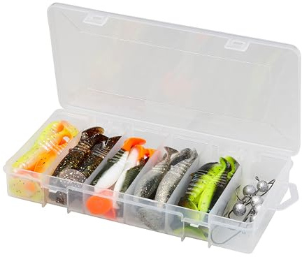 Savage Gear Cannibal Shad Kit 5.5 & 6.8cm Mixed Colors 36 Stück Gummifisch-Set