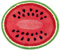 Wassermelonen-Badematte für Badezimmer, niedliche Badezimmermatten, rutschfest, Obstform, waschbar, Badezimmer, Badewannenteppich, saugfähig, dekorativer Teppich, Willkommensmatte für Zuhause