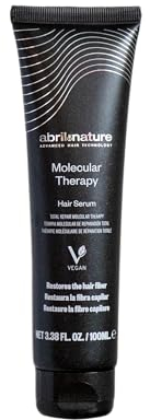 abril et nature - Sérum Profesional Molecular Therapy - Cabellos Dañados, Castigados o Envejecidos - Repara, Reestructura y Rellena la Fibra Capilar - Sin Aclarado - 100 ml