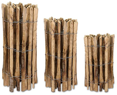 Staketenzaun Kastanie 5m 7-9 cm 120cm
