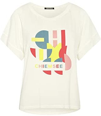 T-Shirt im geometrischen Logo-Design