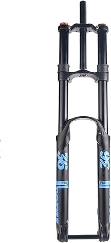 Forcella per Mountain Bike 26 27,5 29 Pollici DH Downhill Mountain Bike Forcella Ammortizzata, Viaggio 160mm MTB Forcella Pneumatica Ritorno Regolazione Doppia Spalla Forcella Anteriore Bicicletta Per