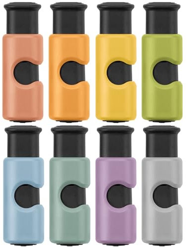 Mr. Pen- Squeeze and Lock Bread Bag Clips, 8 Pack, Bag Clips for Food Storage
