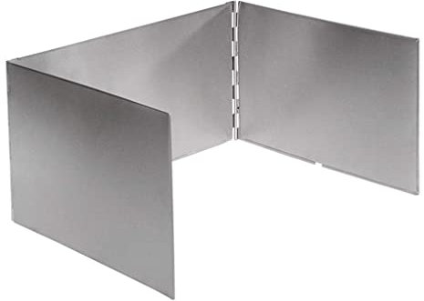 OnIUeZky Outdoor Herd Windschutzscheibe Camping Herd Windschutzscheibe Camping Kochen Windschutz