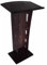 Acryl-Plexiglas-Podium – Kanzel für Kirchen, transparentes Plexiglas, Rednerpult für Veranstaltungen, mit Ablage, Hotels, Hochzeiten und Empfänge