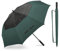 ZOMAKE Regenschirm Groß Sturmfest,XXL Großer Golf Umbrella Sturmfester Automatik,Schirm Windfest Schwarz,Golfschirm Stabil für Herren Damen 2 Personen(Schwarz-Dunkelgrün)