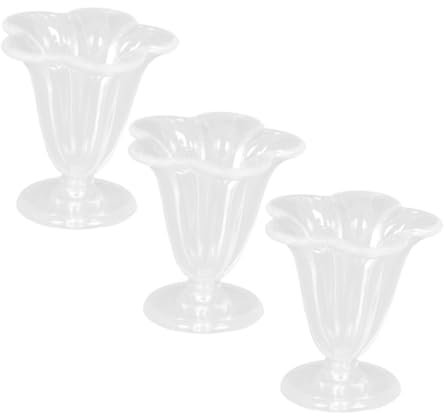 GARVALON 3 Stück Miniatur-eisbecher Dekorativer Miniatur-eisbecher DIY-Requisite Miniaturmodell