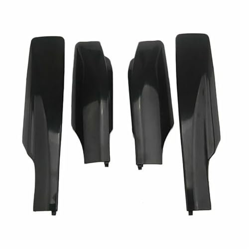 DZSHONGXINSM Roof Bar 4Pcs/Set Roof Rack End Covers Roof Rack Shell Protective Covers Car Accesories For Toyota For RAV4 For XA30 2006-2012 Rooftop Cargo Carrier(Black)
