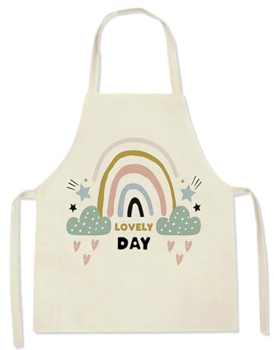 Delantal de Cocina para Niños Impermeable, Ajustable Le Chef Junior de CATOR, con Bolsillo, para Cocinar o Pintar, para Niños o Niñas