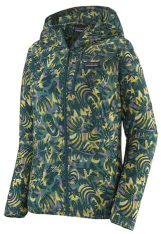 PATAGONIA Giacca da donna Houdini L Wild Botanist: Wetland Blue