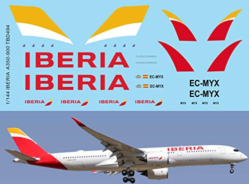 1/144 Aufkleber für Airbus A350-900 IBERIA Airlines livery TB Decal TBD494