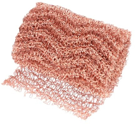 2 Roll Copper Mesh 1m Knitting Net Hole Blocker for Mouse Rat Bat | Mice Mesh, Filter Block Supplies, Easy Install, Resistant to Stains, Difficult to Chew