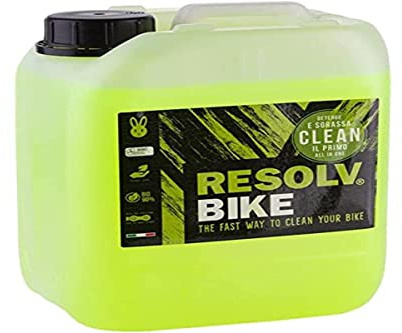 RESOLVBIKE 1501-2 Kanister Clean, 5 Liter, ideal für Werkstätten oder Sport-Teams