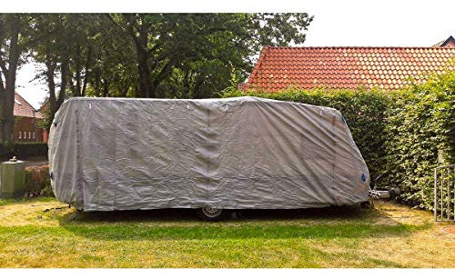 Benelando Abdeckhauben Schutzhülle für Wohnwagen in verschiedenen Größen - Abdeckung Abdeckplane für Caravan Schutzhaube (XXL)