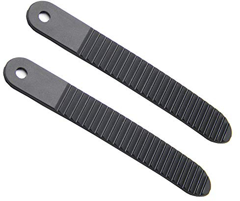 Mangobuy Tabla de Snowboard Unión Lengua del Dedo del pie Correas de Escalera Negro El plastico 6.7 Pulgadas para Tabla de Snowboard Correa Sistema de encuadernación