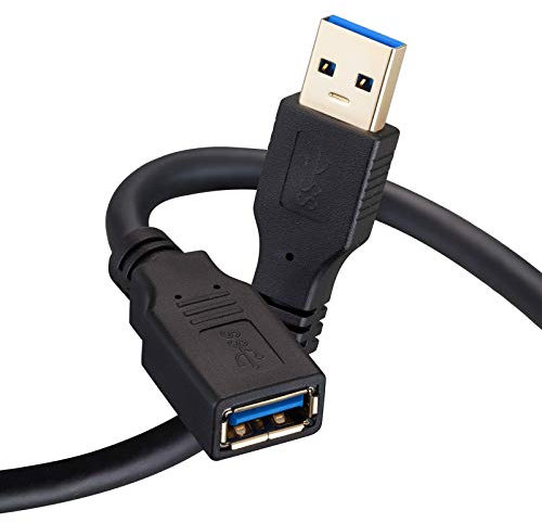 Nanxudyj USB Extension Cable 8M USB 3.0 Extender Type A Male to Female Data Transfer Cord 5Gbps for Playstation, Xbox, Oculus VR, USB Flash Drive, Card Reader, Hard Drive, Keyboard, Printer