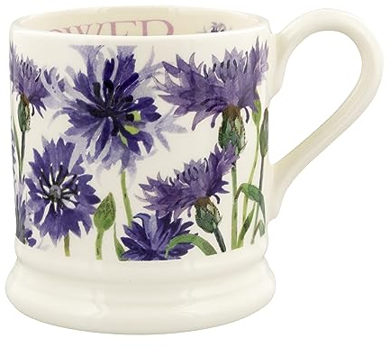 Emma Bridgewater Flowers Cornflower 1/2 Pint Mug