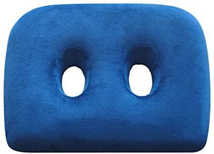 ESGT Ischial Tuberosity Sitzkissen Mit Zwei Löchern Für Sitzknochen-waschbarer Und Atmungsaktiver Bezug Für Reisen, Lesen, Zuhause, Büro, Yellow