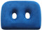 ESGT Ischial Tuberosity Sitzkissen Mit Zwei Löchern Für Sitzknochen-waschbarer Und Atmungsaktiver Bezug Für Reisen, Lesen, Zuhause, Büro, Yellow