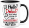 Tasse Onkel Geschenk - Hallo Onkel Deine Schwester Nervt Mich - Geschenkidee Kaffee-Becher Mit Spruch Lustig Familie Mama Papa Humor Nerven (Schwester)