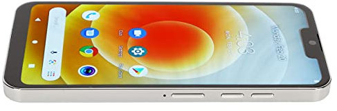 Telefono con Schermo HD da 6,1 Pollici, Smartphone Sbloccato con Fotocamera Frontale da 2,0 GHz 8 MP 100-240 V per Ufficio (Spina europea)