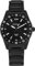 JACQUES LEMANS Damenuhr Liverpool Massiv Edelstahl/High-Tech-Ceramic massiv Edelstahl ip-Black 42-12D