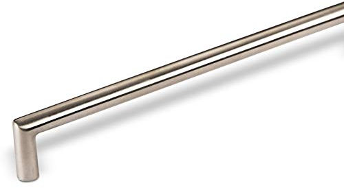 SOTECH Poignée de meuble Poignée en barre E11 tube inox véritable BA 480 mm Poignée d'armoire
