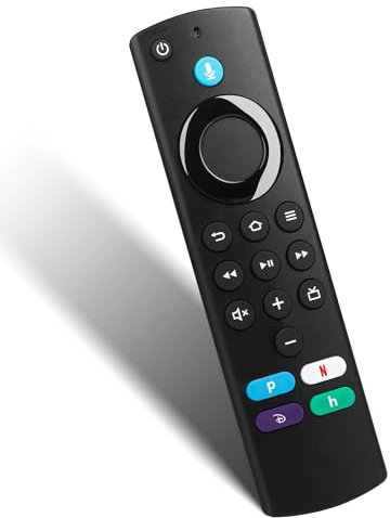 yalanle Voice Remote Control Replacement for Insignia-Toshiba-Pioneer-Fires AMZ Smart TVs and for Fires TV Stick/TV Cube/4K/Lite