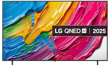 LG 86QNED80A6A 86-Inch 4K UHD Smart TV, (α7 AI Processor, Freeview Play and Amazon Alexa, 60Hz) [Model 2025]