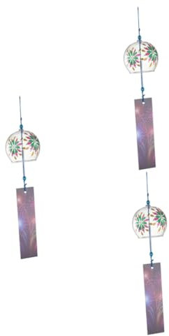 TOYANDONA 3pièces Décoration De Balcon avec Cloches Ornement De Festival Éolien pour Jardin Et Fête