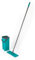 Beldray LA067234EU Mop and Bucket Set - Squeeze Mop Bucket, Soak & Wring, Wet & Dry, 2.5L Capacity & Built-In Wringer, Dirt Removing Scraper, Microfibre Flat Mop Head For Hard Floors, Easy Storage