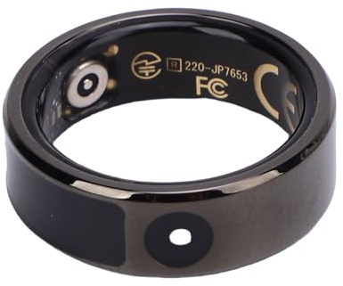 Zunate Smart Ring, Touchscreen -Display -Fitness -Tracker mit Fernbedienung für Smartphones, 50 M Wasserdicht für Sport- und Gesundheitsüberwachung (8#)