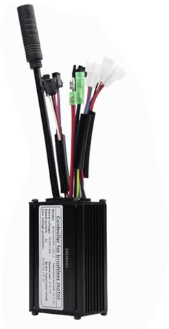 Suoumwa Für Den Ebike Motor Conversion Controller für KT-16A 36/48V 6 Rohr Sinus-Wellen-SM-Stecker für Elektrofahrrad mit für KT LCD-Anzeige