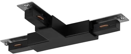 EGLO Zubehör für Schienensystem Easy Track T-Verbinder | für Schienenleiste aus Kunststoff in Schwarz