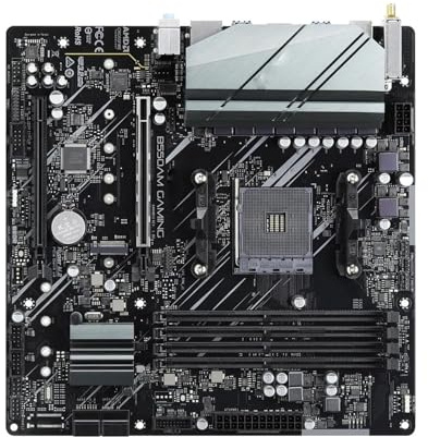 Scheda madre Fit For ASRock B550AM GAMING supporta CPU Ryzen 5 5600G R7 5700X3D 5800X 4xDDR4 DIMM B550 NVME M.2 PCIe 4.0 AM4 scheda madre