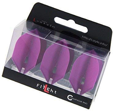 L-Style Champagne L5 Pro Rocket Purple - Dart Flights