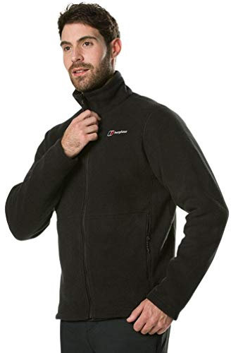 Berghaus Prism Polartec Giacca in pile InterActive | Maggior calore | Vestibilità elegante | Design resistente Noir, 2XL