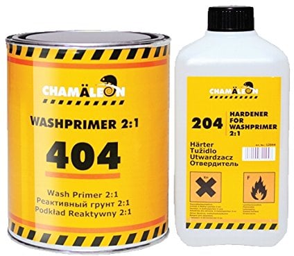 Chamäleon WASHPRIMER 2K REAKTIONSGRUNDIERUNG 2:1 Aluminium GRUNDIERUNG 1L + 0,5L