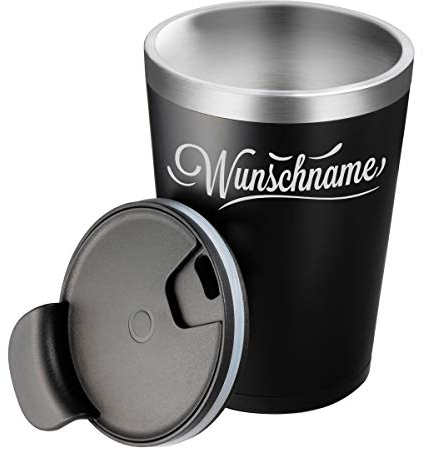 Vaso LED con nombre personalizado, se ilumina al tocar, regalos personalizados, taza de café para llevar