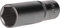 BRILLIANT TOOLS BT022829 1/2 Inch Hexagonal Socket, Long Design, 19 mm [Powered by KS Tools]